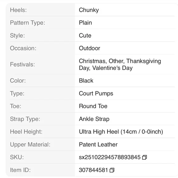 SUGER PUNK🐝PLATFORM HIGH HEEL - Picture 6 of 10